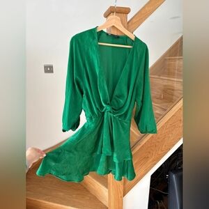 Zara Green Dress